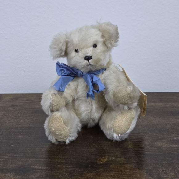 Other - Sue Chaffee Mohair Teddy Bear 7" Jointed Artist Bear Signed Vintage